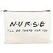 Kimoli Nursing Student Gifts Nurse Practitioner Nurses School Supplies Gifts Cosmetic Bag Travel Bag for Women Girls - Image 2