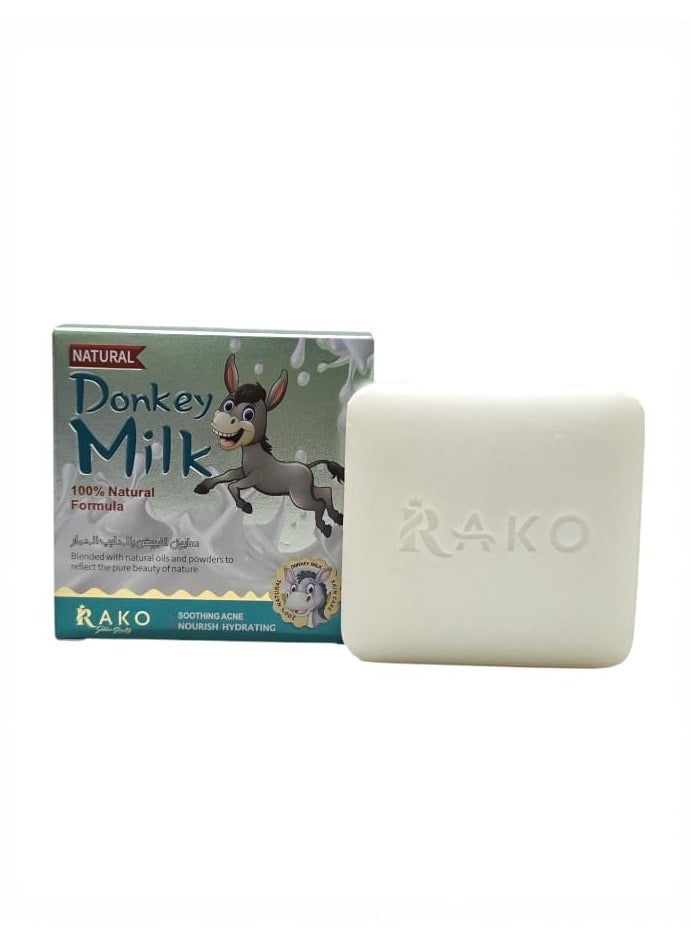 RAKO Facial Soap with Donkey Milk - 100 gm