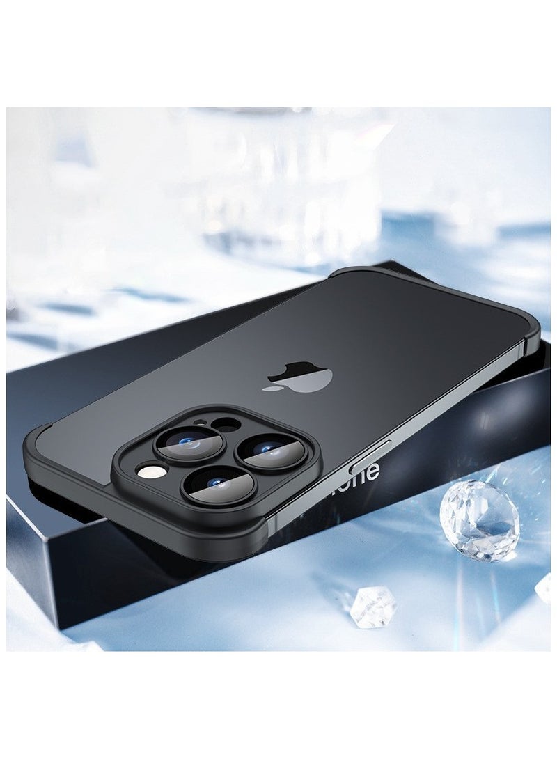 Captaintech iPhone 15 Pro Case with Camera Lens Protector – Slim  TPU Cover | Soft Flexible u0026 Protective Phone Cover - Image 2