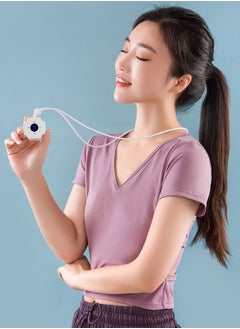 Sharpdo Hanging Neck Massager Portable Cervical Massage Instrument with Heat 9 Levels Smart Neck Pendant Relieve Neck Discomfort  - Image 1