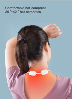 Sharpdo Hanging Neck Massager Portable Cervical Massage Instrument with Heat 9 Levels Smart Neck Pendant Relieve Neck Discomfort  - Image 4