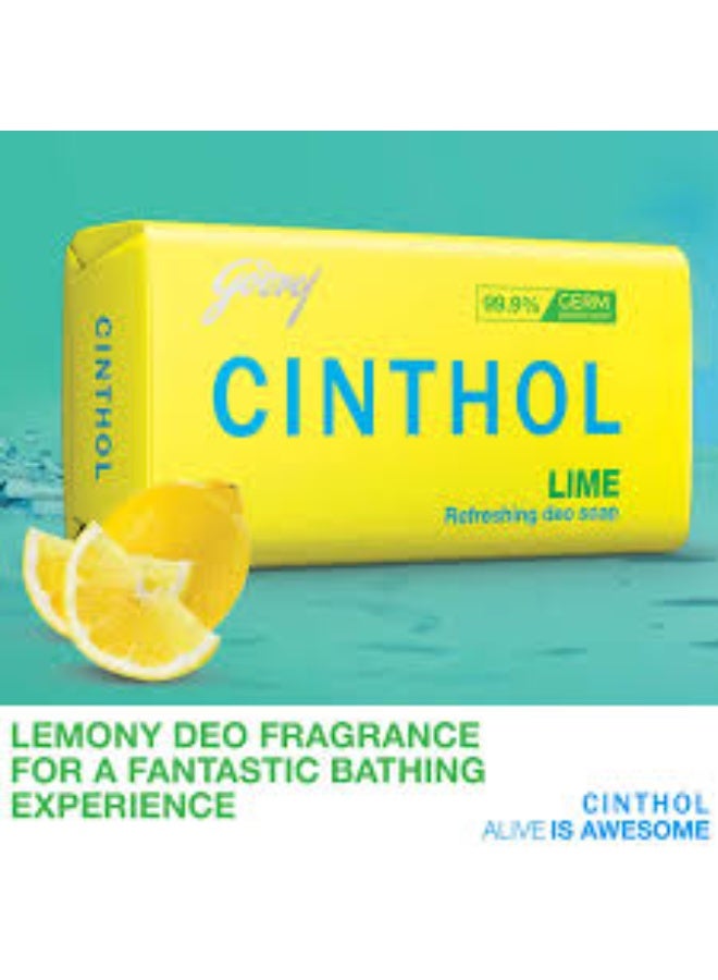 Cinthol Big Bazaar Combo - Cinthol Bath Soap - Fresh Lime, 100g (Buy 6 Get 2, 8 Pieces) Promo Pack - Image 3