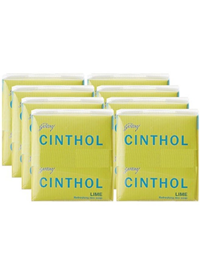 Cinthol Big Bazaar Combo - Cinthol Bath Soap - Fresh Lime, 100g (Buy 6 Get 2, 8 Pieces) Promo Pack - Image 1