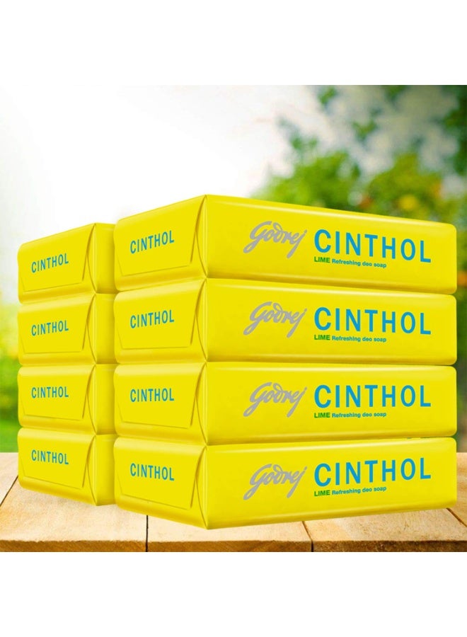 Cinthol Big Bazaar Combo - Cinthol Bath Soap - Fresh Lime, 100g (Buy 6 Get 2, 8 Pieces) Promo Pack - Image 4
