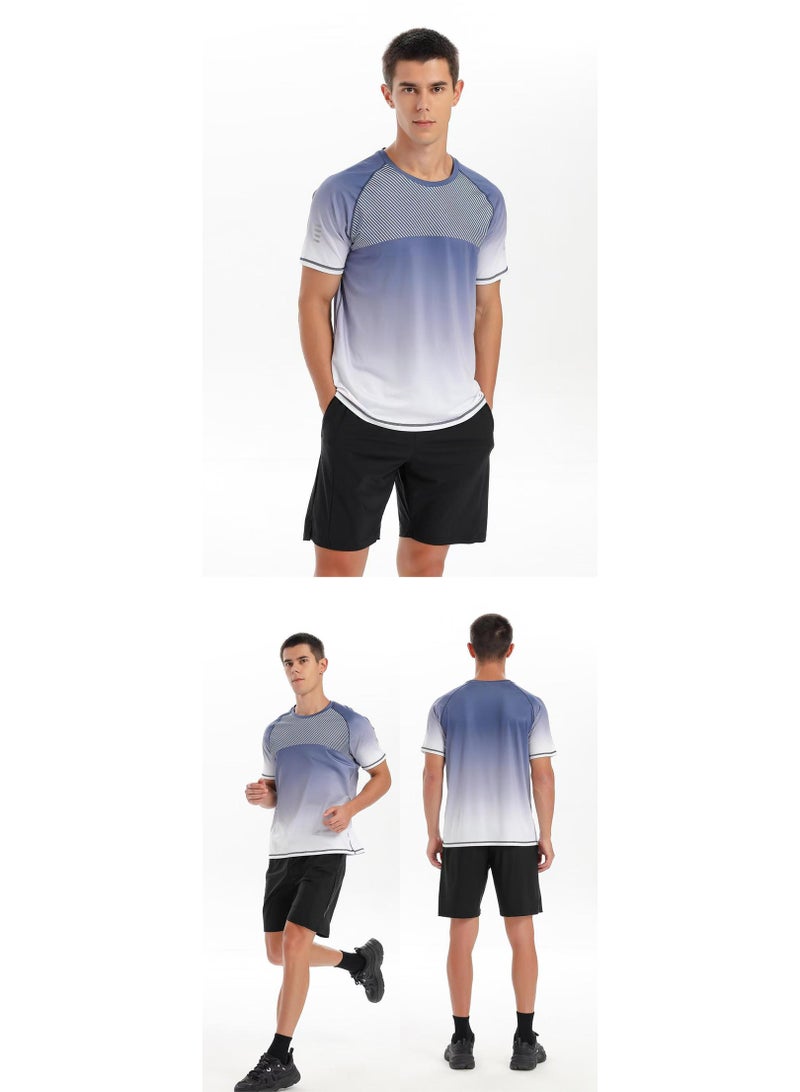 Nariele New Round Neck Sports Quick Drying T-shirt - Image 2