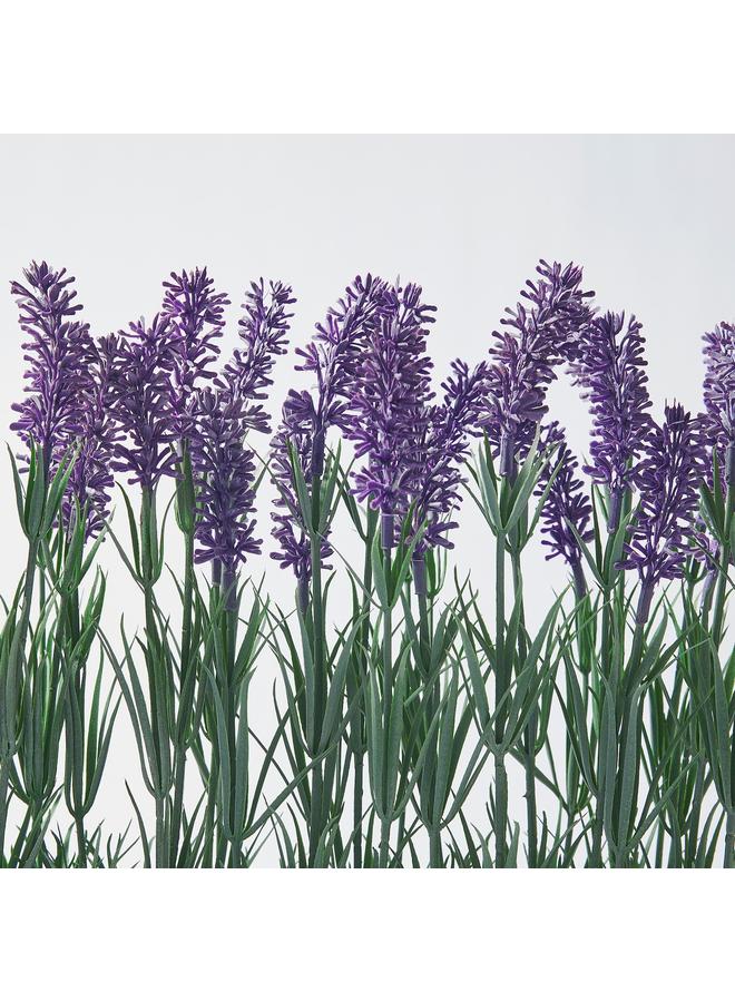 زبون نبات صناعي مع وعاء، لافندر داخلي/خارجي - Image 3