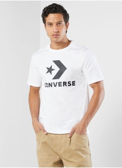 Standard Fit Center Front Large Logo Star T-Shirt