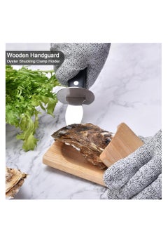 Oyster Shucking Clamp, Shucker Tool Wood Oyster Holder, Opener Shucking Block, Wooden Seafood Shucking Clip, Z-shaped Design, Multifunctional Tool, for Kitchen Home Outdoor Barbecue Camping (3PCS) - pzsku/Z19C7706C3D8A351A5559Z/45/_/1713925540/76e30aff-75e2-4993-89bd-914711c8dbb7