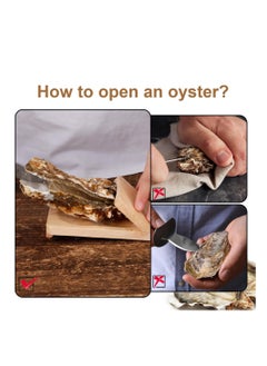 Oyster Shucking Clamp, Shucker Tool Wood Oyster Holder, Opener Shucking Block, Wooden Seafood Shucking Clip, Z-shaped Design, Multifunctional Tool, for Kitchen Home Outdoor Barbecue Camping (3PCS) - pzsku/Z19C7706C3D8A351A5559Z/45/_/1713925542/f22f9362-55af-4f7e-9a6f-a37e312919a7