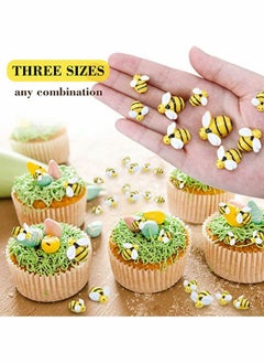 KASTWAVE Decorations Tiny Resin Bees Decor  - Image 4