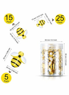 KASTWAVE Decorations Tiny Resin Bees Decor  - Image 5