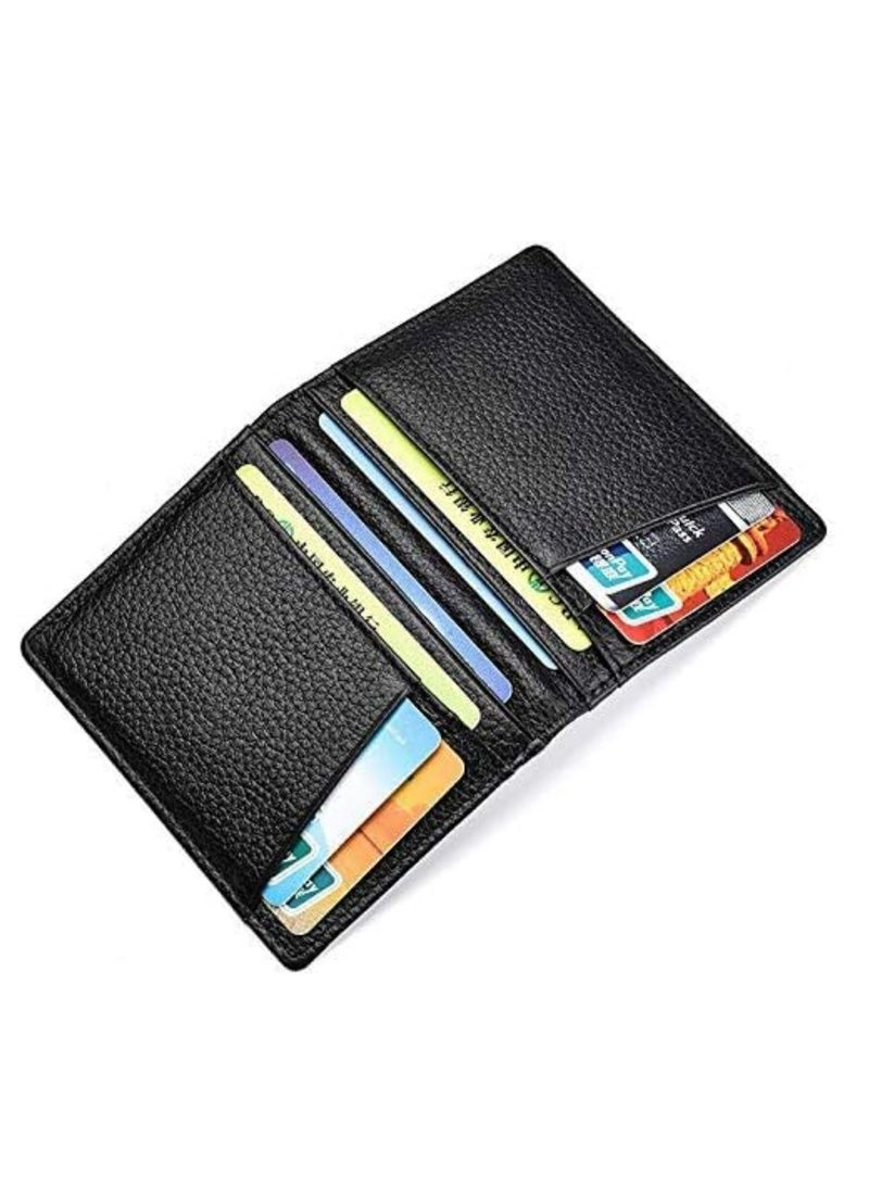 أوزيغالور محفظة نحيفة ذات محفظة رفيعة من الجلد الطبيعي - جيب أمامي بسيط للرجال والنساء - Image 3