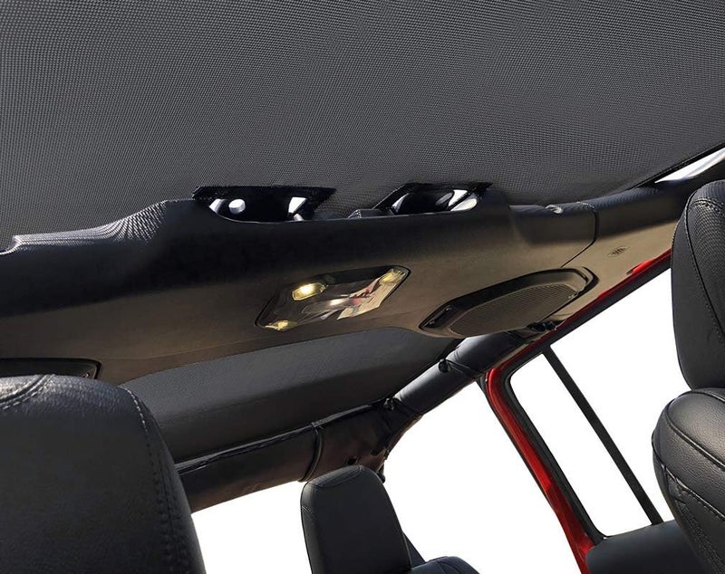Shadeidea JT Sun Shade Top Sunshade for Jeep Gladiator (2018-2023) - Black UV Blocker with GrabBag Pouch - Image 2