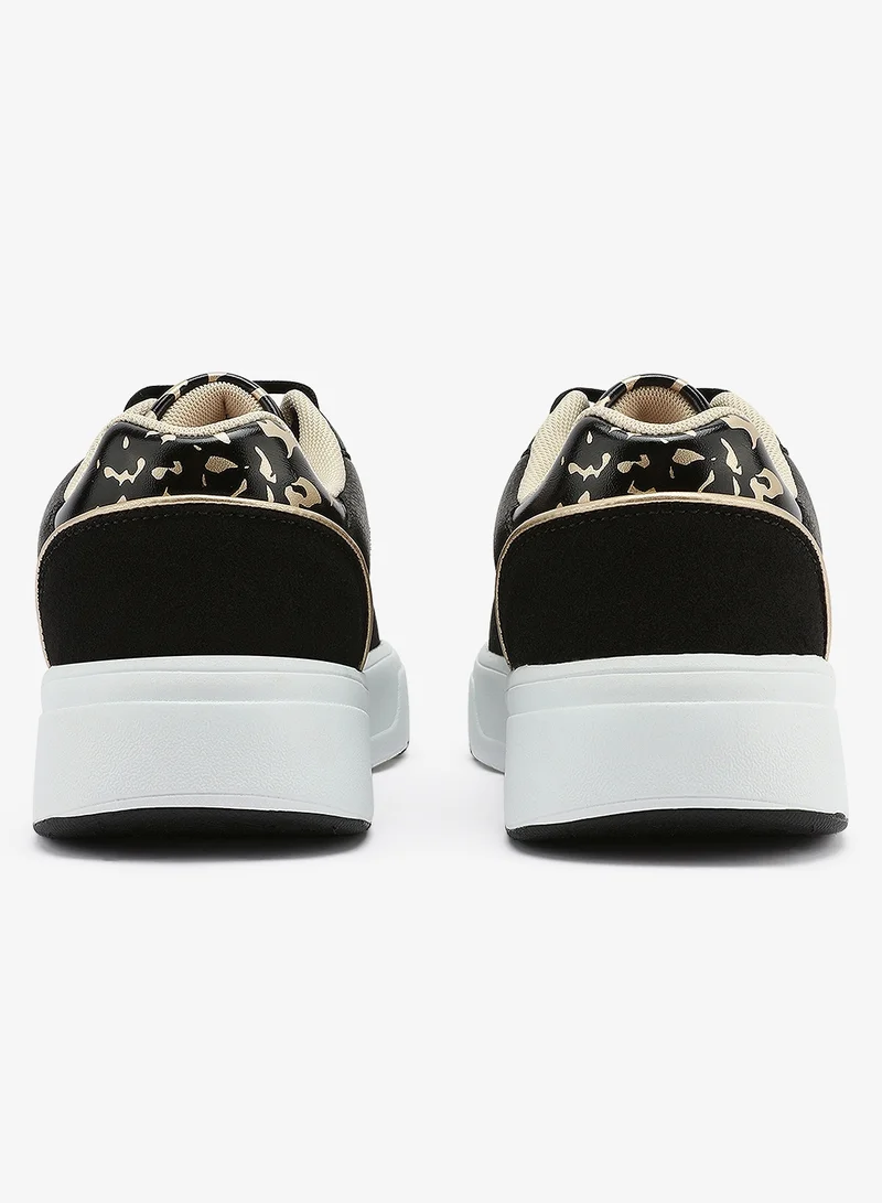 U.S. Polo Assn. Women's Black Sneakers - Bold Rugged Style Shoes with Durable Sole for Outdoor Wear