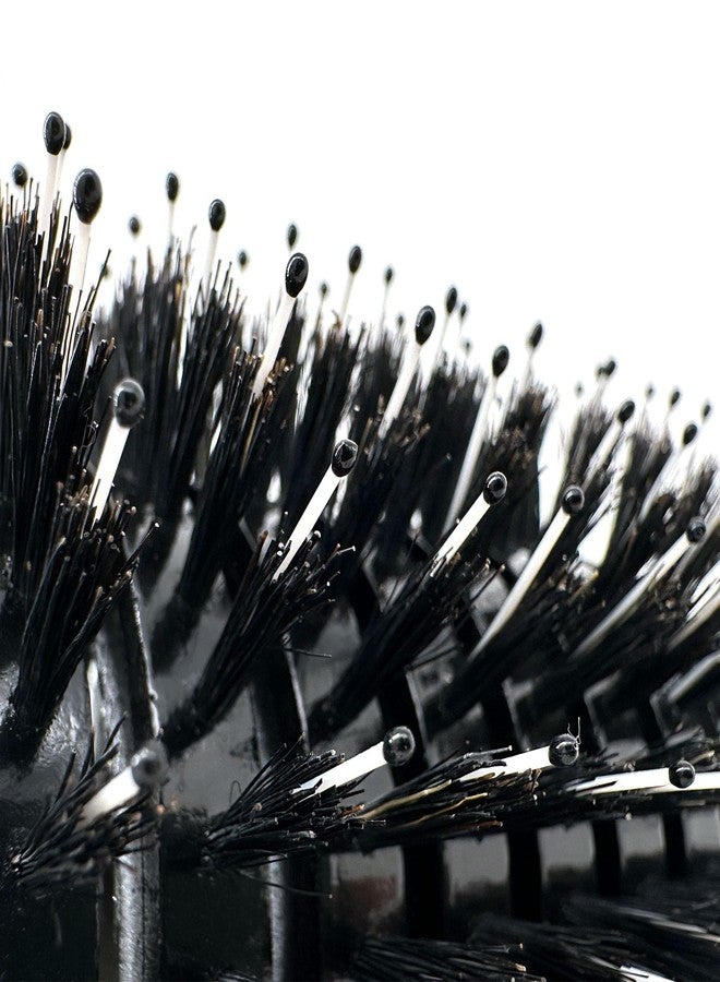 Phillips Brush Luxe Monster Vent 2 Poly-Tipped Professional Hair Brush (4” Diameter Barrel) - Black & Rose Gold Vented Hairbrush, Mixed Boar Hair & Poly-Tipped Nylon Bristles - Image 3