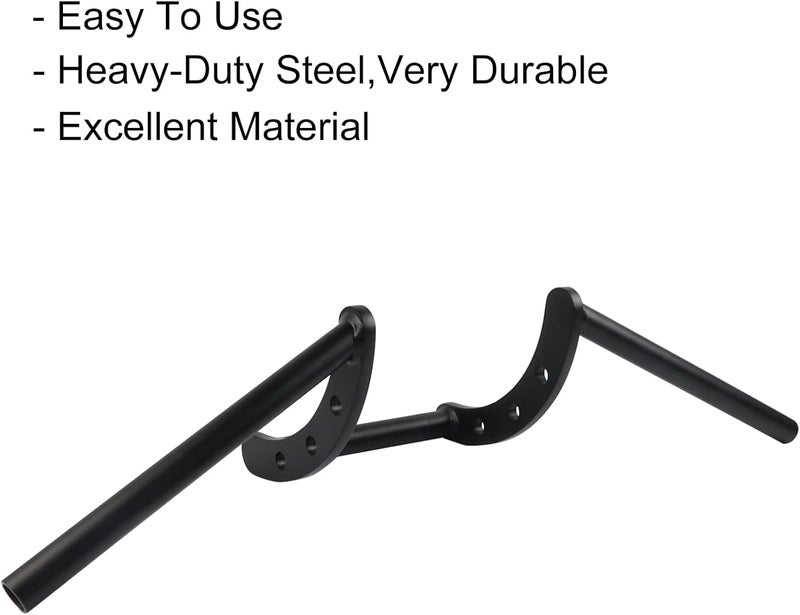 FLYPIG Motorcycle Z-Bars Handlebar Drag Bars 7/8" 22MM for Sportster Iron 883 Bobber Softail Dyna Chopper - Image 4