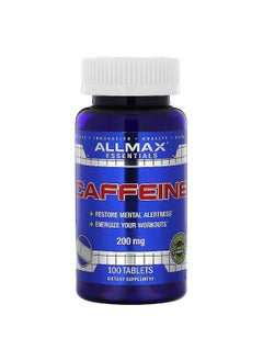 Allmax ALLMAX, Essentials, Caffeine, 200 mg, 100 Tablets 