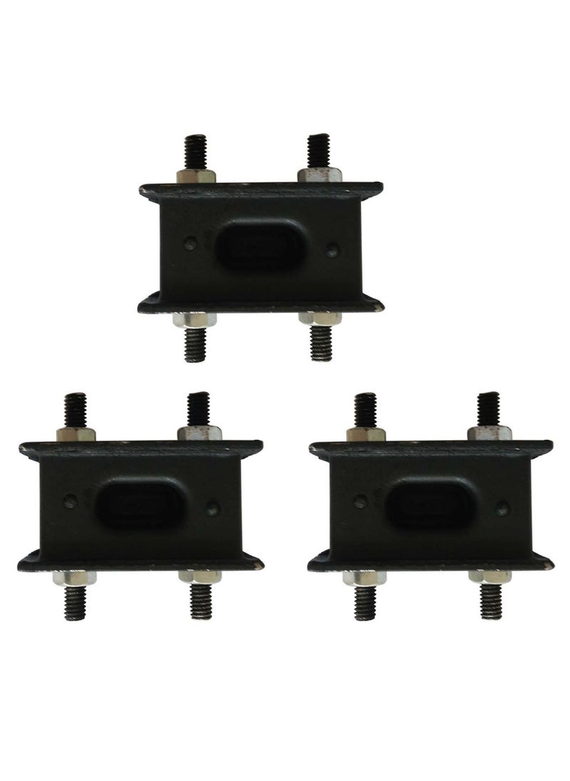 ماشتر 3 قطع حوامل عادم مطاطية 3Pcs تناسب سلسلة تويوتا لاندكروزر 40 60 70 80 100  - Image 2