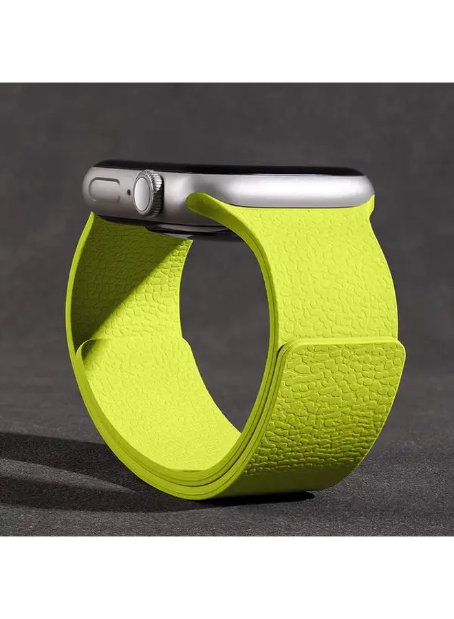Orange Magnetic Strap For Apple Watch Series 10 9 8 7 6 SE 5 4 3 2 1 Ultra 2 - Image 5