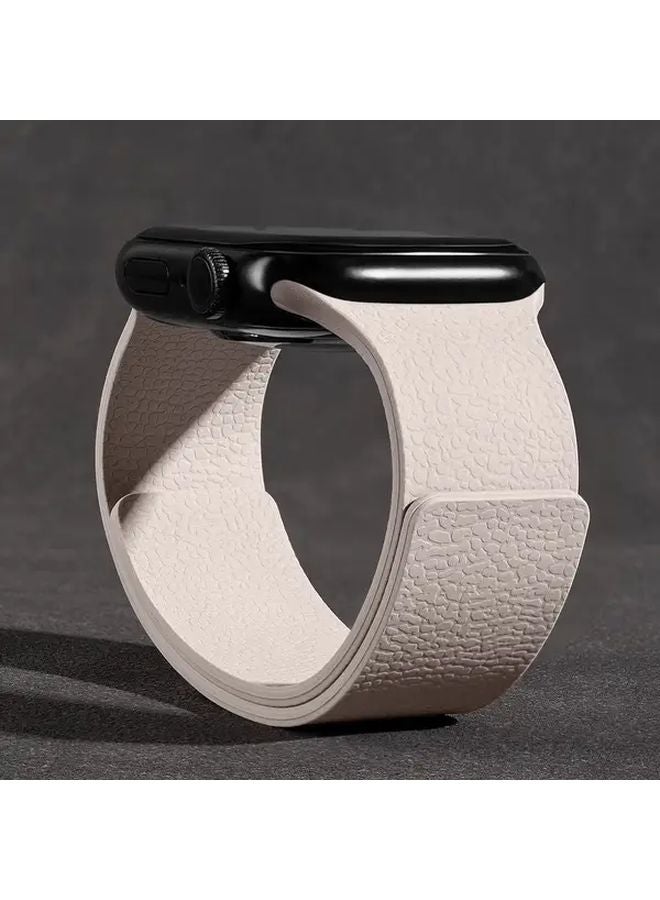 Orange Magnetic Strap For Apple Watch Series 10 9 8 7 6 SE 5 4 3 2 1 Ultra 2 - Image 4