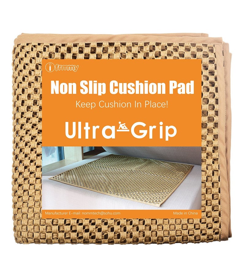 I FRMMY Cushion Grip Keep Couch Cushions from Sliding  Non Slip Couch Underlay Pad Stop Sofa Cushions from Sliding 24 x 24 3 Pack