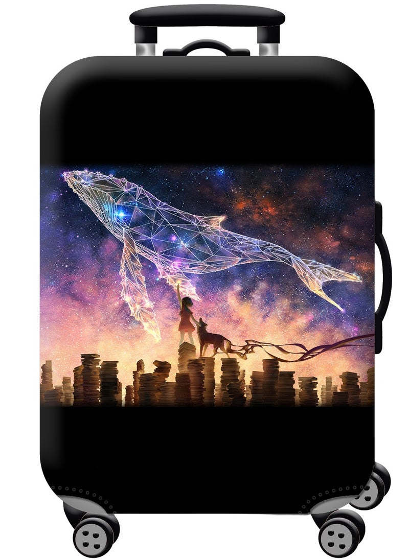 URbazaar Elastic Travel Luggage Cover Travel Suitcase Protective Cover for Trunk Case Apply to 18-30 inch luggage Suitcase Cover  - Image 1