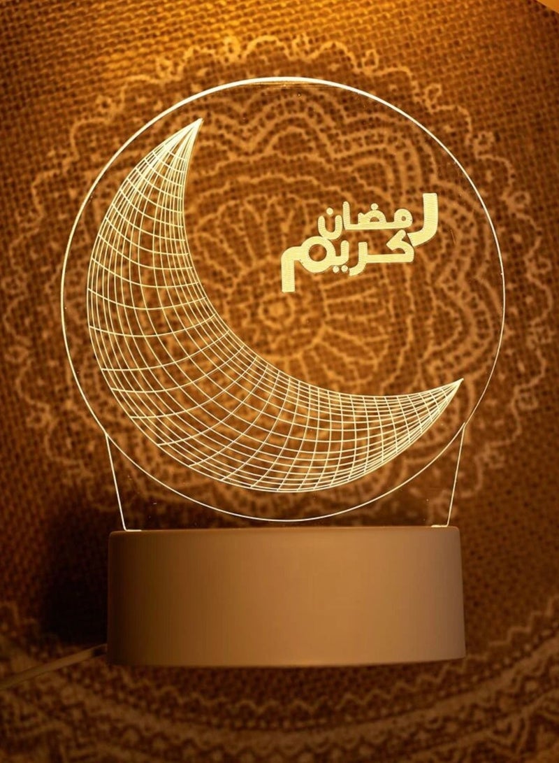 3D LED lamp for table decoration Ramadan style - Image 2