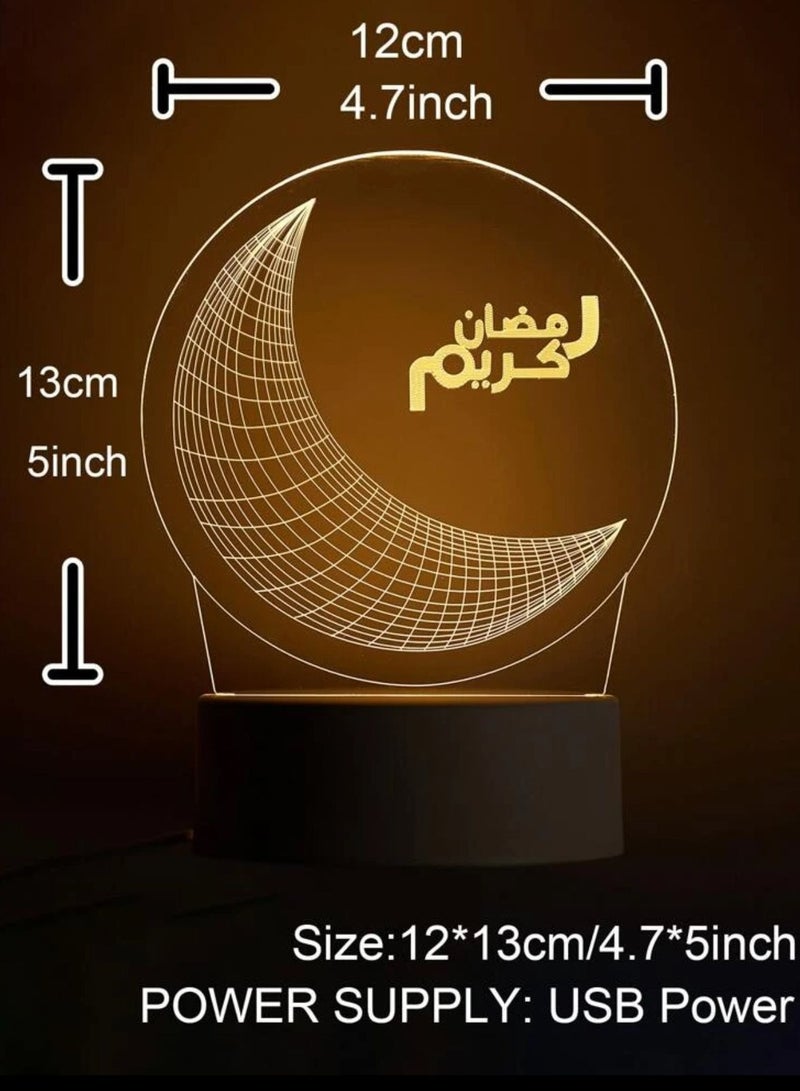 3D LED lamp for table decoration Ramadan style - Image 3