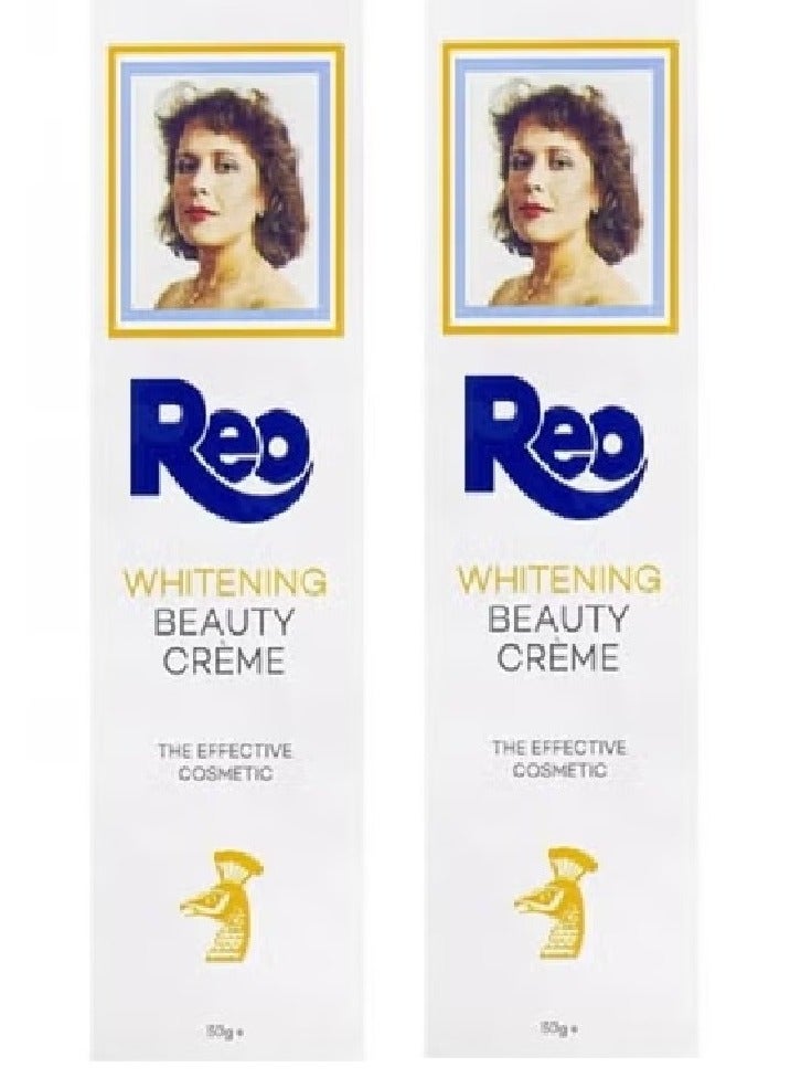 REO Two Pieces Of Whitening Beauty Cream 2x50 grams - Image 2