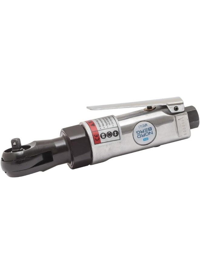 NORDBERG Air Ratchet Wrench Pneumatic 1/4”  Np0141, 41 Nm, 240 Rpm, For Machinery Manufacturing And Auto Industry, Lightweight, Compact  - Image 5