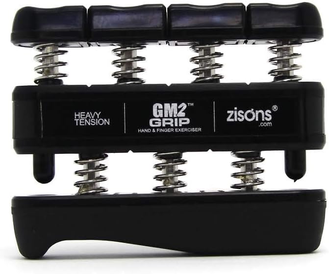 GM2 Grip Exerciser, Hand Exerciser, Finger Exerciser. 9lb(Black) 7lb(Red) 5lb(Blue) - Image 1