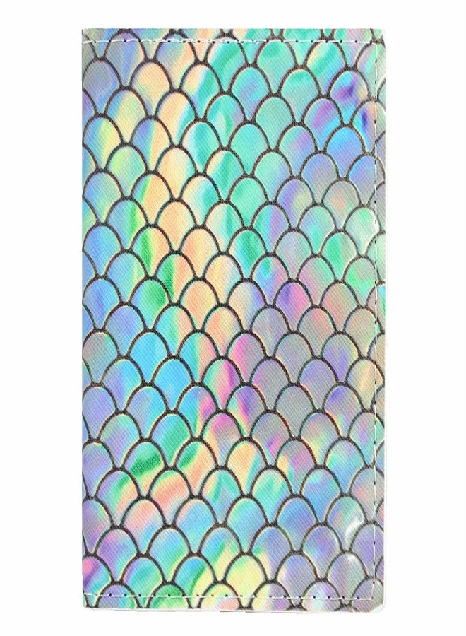 MayeBridge Cute Girls Passport Cover Women Passport Horder PU Leather Travel Unicorn Passport Book Holder For Teen Girls, Mermaid A, Cute - Image 1