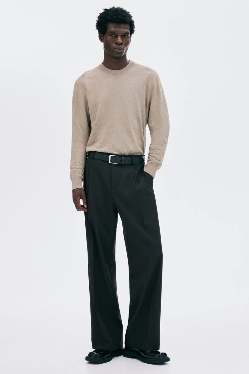 H&M Regular Fit Fine-knit jumper