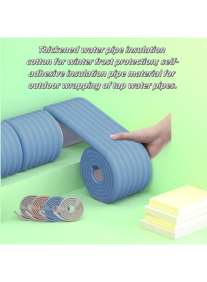 3Pcs Self Adhesive Pipe Insulation Wrap Thickened Outdoor Water Pipe Cover - Image 2