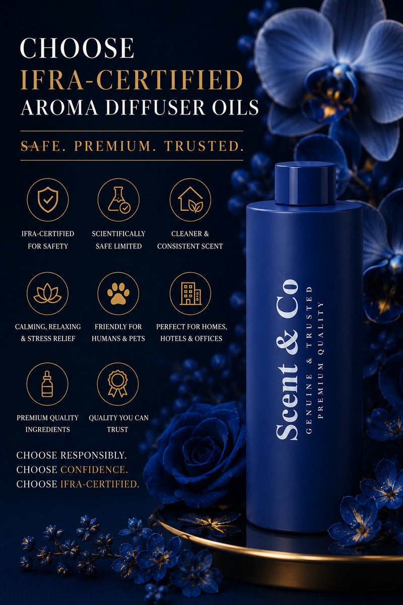 Scent & Co ADDRESS Aroma Oil Diffuser 500ML : Velvet Cedar, Citrus & Cedarwood Blend | Crafted in UK & Made in UAE, Scent & Co Joy of Breeze Aroma diffuser UAE for Homes, Offices, Hotel Lobbies & Shops in Dubai, Abu Dhabi & Sharjah - Image 3