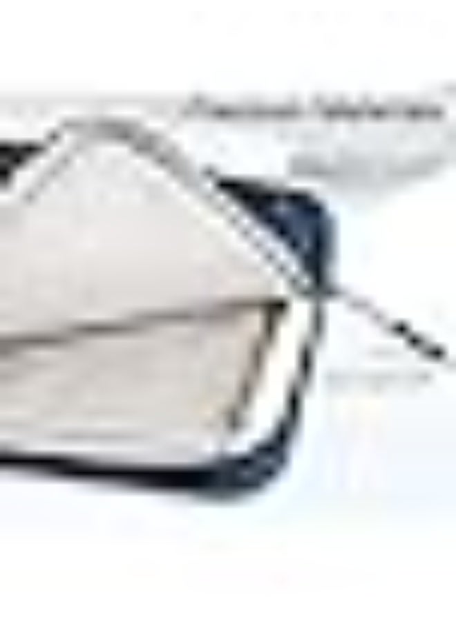 JETech Laptop Sleeve for 13-14Inch MacBook Air/Pro (M5/M4/M3/M2/M1) 2020-2025, 13-13.6 Inch Notebook, Waterproof Shock Resistant Bag Case with Accessory Pocket (Navy) - Image 4