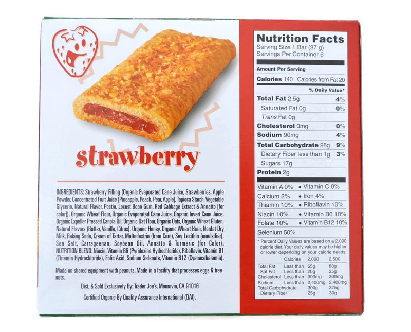Trader Joe's "Walks Into a Bar" Cereal Bar Bundle - 2 Items: (1) 6 Bar Box of Strawberry and (1) 6 Bar Box of Apple (12 Bars Total) - Image 2