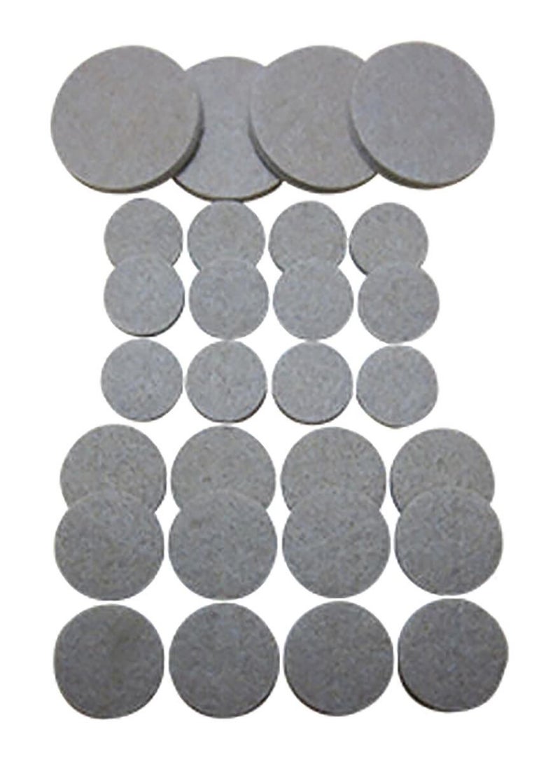 Magic Sliders 36-Piece Heavy Duty Felt Pads Oatmeal - Image 2