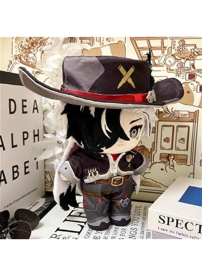 Anime Plush Dress Up Doll Cute Chibi Figure Plushies 20cm Soft Chinese Cotton Dolls Collectible Gift for Honkai Star Rail Fans (Boothill)  - Image 5