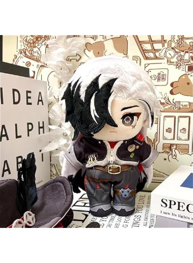 Anime Plush Dress Up Doll Cute Chibi Figure Plushies 20cm Soft Chinese Cotton Dolls Collectible Gift for Honkai Star Rail Fans (Boothill)  - Image 3