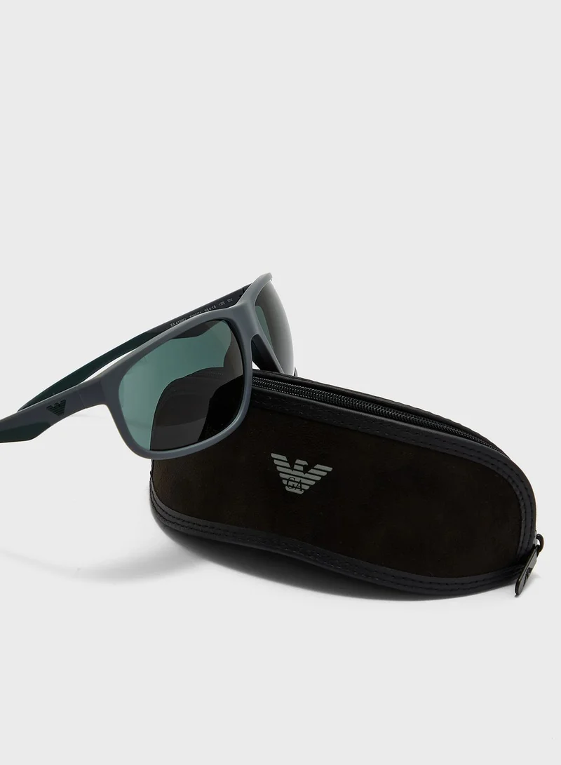 EMPORIO ARMANI 0Ea4199U Wayfarers Sunglasses