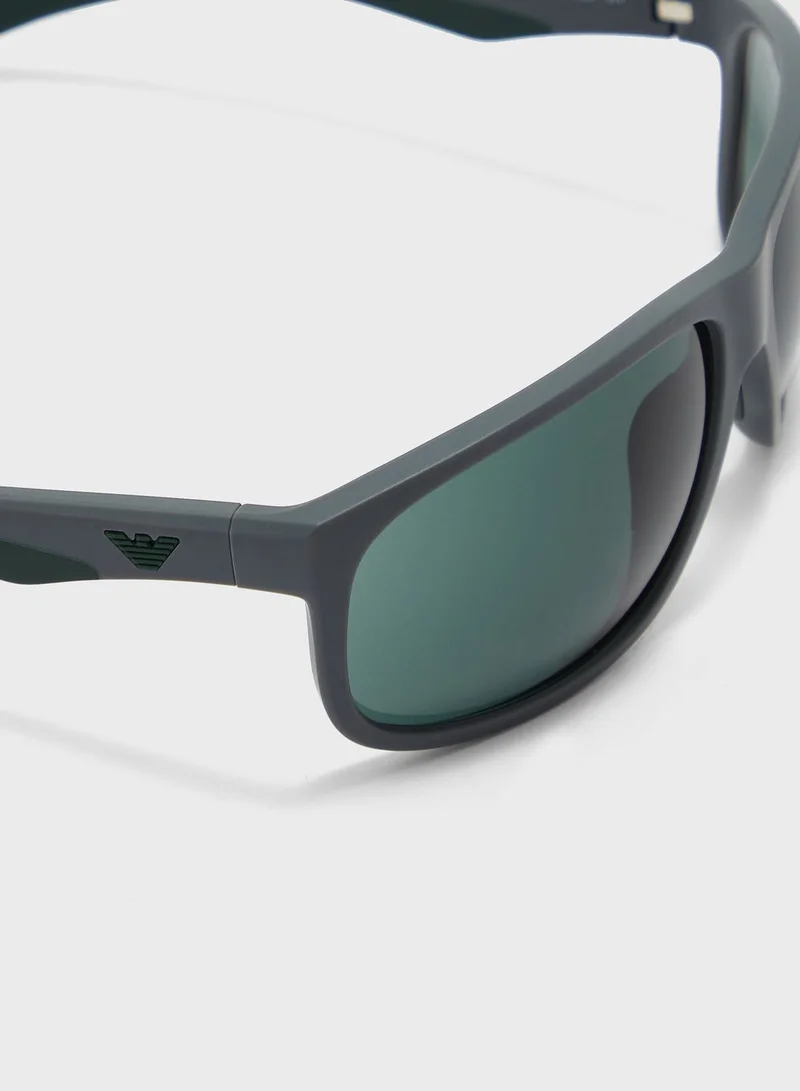 EMPORIO ARMANI 0Ea4199U Wayfarers Sunglasses