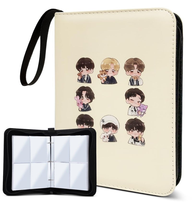 Swico Remado Cute Photocard Binder 400 Pockets Photocard Holder Book with Sleeves Photo Album for Lomo Cards - Image 1