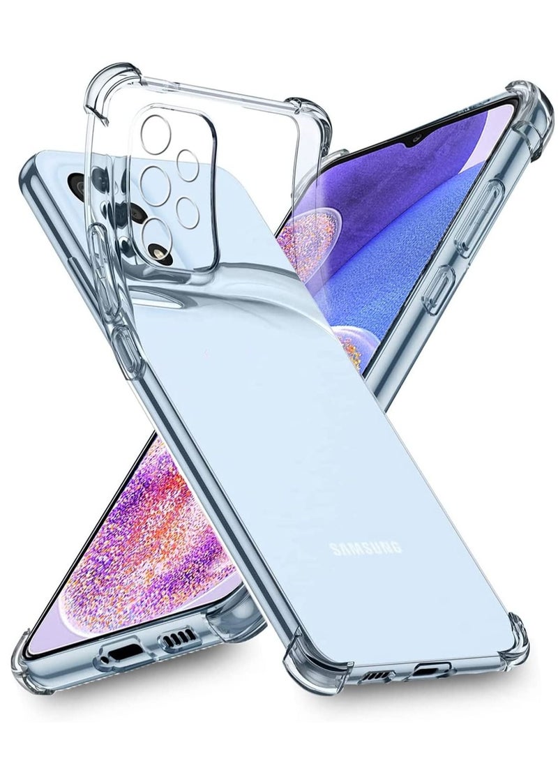 TIGER Premium Clear Shockproof Case for 6.6-Inch 4G Smartphone – Anti-Burst, Anti-Scratch, Slim Transparent Soft TPU Cover with Bumper Corners & Camera Lens Protection – Ultra-Thin Durable Design - Image 1