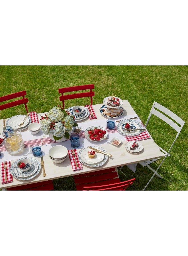 LENOX Lenox Blue Bay 12Piece Dessert Set 1030 LB  - Image 3