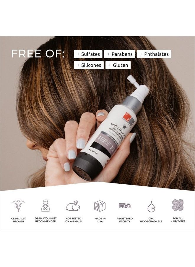 DS LABORATORIES Spectral.CSF Leave In Serum to Support Hair Growth in Women by DS Laboratories – For Thinning Hair in Women, Experience Thicker, Fuller Hair (60ml)  - Image 2