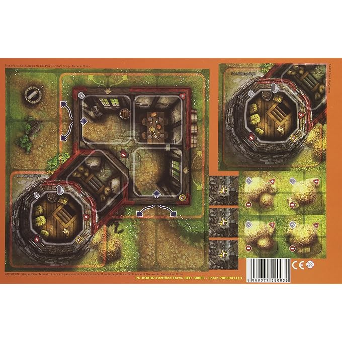 IELLO Heroes of Normandie - Fortified Farm Board Game