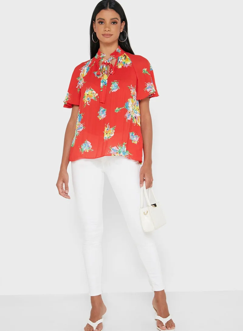 Lauren Ralph Lauren Riviera Floral Print Shirt
