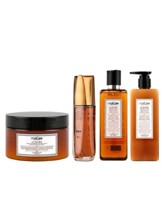 The Complete Hair Care Set with Luxurious Argan