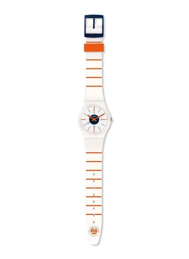 Swatch Unisex Belle De Set - Roland Garros Special 2018 Quartz Movement Water Resistant Wrist Watch - 36 Mm  - Image 2